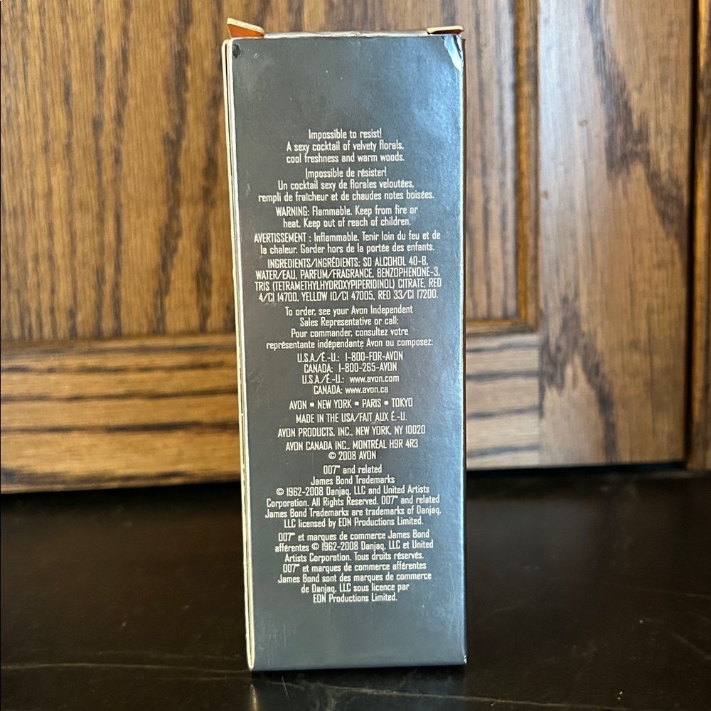BOND GIRL 007 By Avon Eau de Parfum Spray 1.7oz/50ml Perfume used 2/3 full - Picture 3 of 6